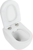 Комплект Унитаз подвесной Cezares Stylus + Крышка BelBagno BB2034SC с микролифтом + Инсталляция Geberit Duofix Delta 458.163.21.1 с кнопкой смыва, хром + Звукоизоляция