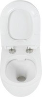 Комплект Унитаз подвесной Cezares Stylus + Крышка BelBagno BB2034SC с микролифтом + Инсталляция Geberit Duofix Delta 458.163.21.1 с кнопкой смыва, хром + Звукоизоляция
