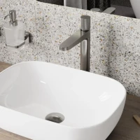 Смеситель для раковины Wasserkraft Tauber 6403H никель Смеситель для раковины Wasserkraft Tauber 6403H никель