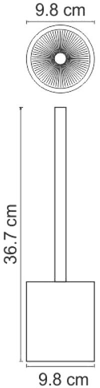 Набор Держатель Wasserkraft Berkel K-6825 + Ершик K-4927