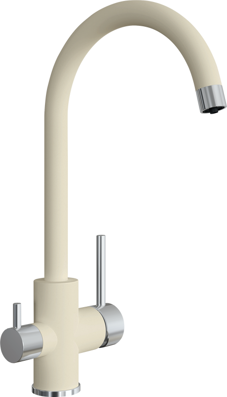 Смеситель для кухни Florentina Клио FL шампань