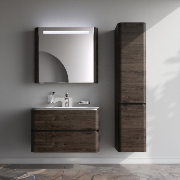 Мебель для ванной комнаты AM.PM Sensation 80 подвесная, табачный дуб