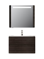 Мебель для ванной комнаты AM.PM Sensation 80 подвесная, табачный дуб