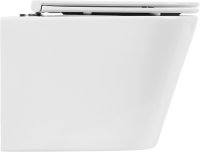 Комплект Унитаз подвесной BelBagno Flay-r + Крышка BB870SC с микролифтом + Инсталляция Geberit Duofix UP 320 111.300.00.5 + Кнопка Sigma 01 115.770.21.5 хром + Крепления 111.815.00.1 к стене + Звукоизоляция