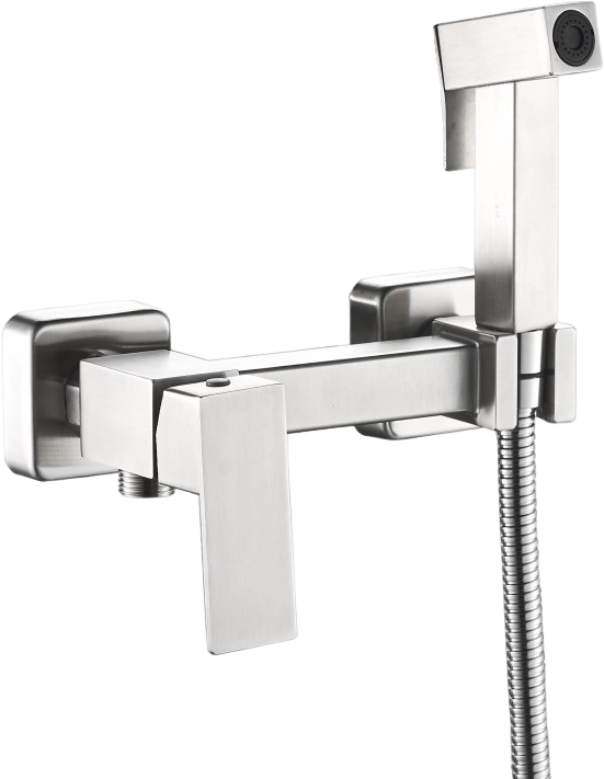 Гигиенический душ Haiba HB5521 со смесителем, хром
