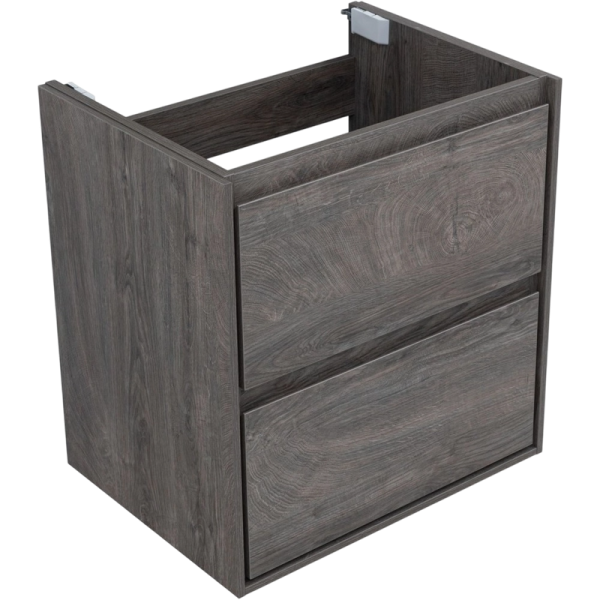 Тумба под раковину без столешницы Aquanet Милан 60 подвесная, дуб рошелье