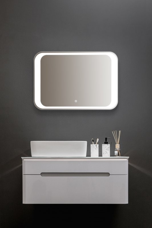 Зеркало Mixline Индиго 80х55, с подсветкой