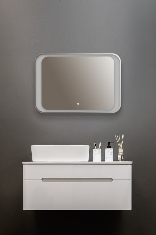 Зеркало Mixline Индиго 80х55, с подсветкой