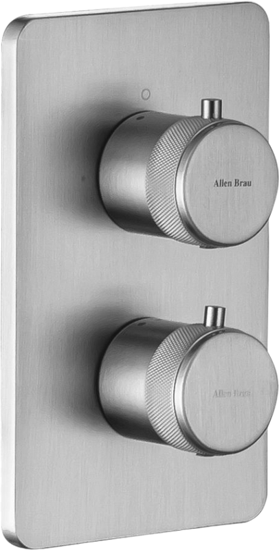 Термостатический смеситель встраиваемый Allen Brau Priority 5.31314-BN С ВНУТРЕННЕЙ ЧАСТЬЮ, брашированный никель