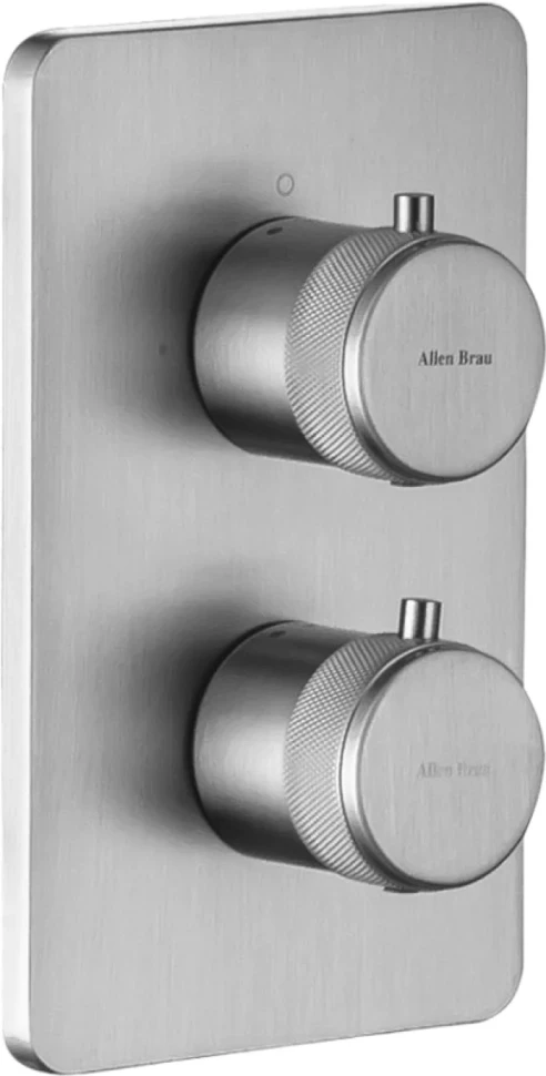 Термостатический смеситель встраиваемый Allen Brau Priority 5.31314-BN С ВНУТРЕННЕЙ ЧАСТЬЮ, брашированный никель