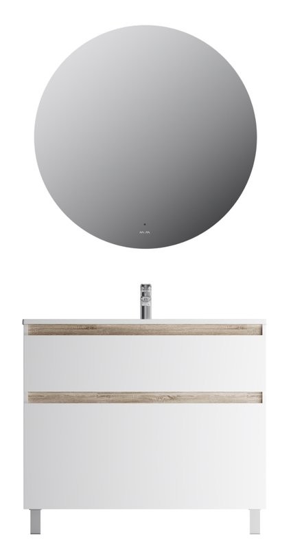 Мебель для ванной комнаты AM.PM X-Joy 100, напольная, белый глянец