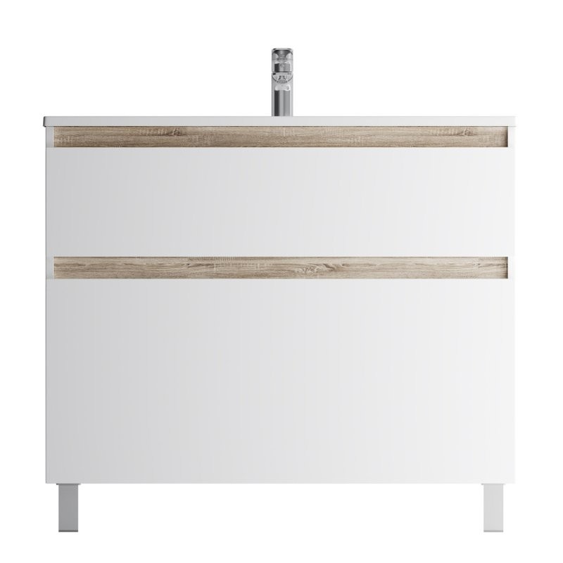 Мебель для ванной комнаты AM.PM X-Joy 100, напольная, белый глянец