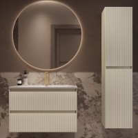 Тумба под раковину без столешницы Vincea Welle 80 m.beige soft-touch