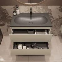 Тумба под раковину без столешницы Vincea Welle 80 m.beige soft-touch
