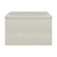 Тумба под раковину без столешницы Vincea Welle 80 m.beige soft-touch