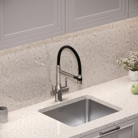 Смеситель для кухни Sancos Garda SC4009BN с гибким изливом, брашированный никель