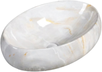Накладная раковина SantiLine SL-7028 под мрамор