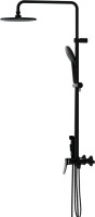 Душевая стойка Damixa Jupiter 977770300 с гигиеническим душем, черная