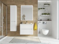 Мебель для ванной комнаты STWORKI Монтре 80 белая