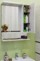 Мебель для ванной комнаты Sanflor Техас 60, венге, северное дерево светлое