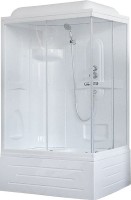 Душевая кабина Royal Bath BP RB8100BP1-T-L с высоким поддоном, с сиденьем
