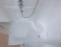 Душевая кабина Royal Bath BP RB8100BP1-T-L с высоким поддоном, с сиденьем