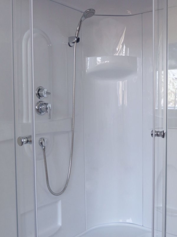 Душевая кабина Royal Bath BP RB8100BP1-T-L с высоким поддоном, с сиденьем