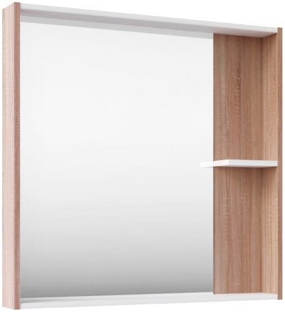 Мебель для ванной комнаты ASB-Mebel Адель 80 белый, дуб сонома