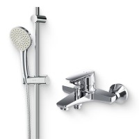 Душевой комплект Смеситель AM.PM Gem F90A10000 + Гарнитур F0190000