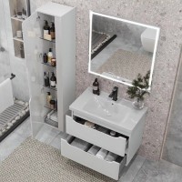 Тумба с раковиной SanStar Lanciano 80 подвесная