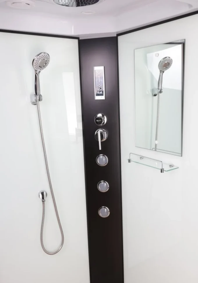 Душевая кабина Niagara Classic NG-6702-14F 100x100 см, с гидромассажем, подсветкой и FM-радио