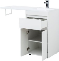 Тумба с раковиной Aquanet Токио 58 1 ящик, 2 двери R