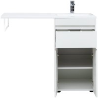 Тумба с раковиной Aquanet Токио 58 1 ящик, 2 двери R