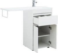 Тумба с раковиной Aquanet Токио 58 1 ящик, 2 двери R
