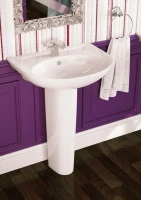 Раковина Sanita luxe Classic luxe с пьедесталом Раковина Sanita luxe Classic luxe с пьедесталом