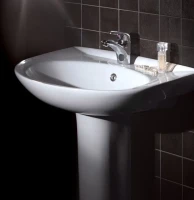 Раковина Sanita luxe Classic luxe с пьедесталом Раковина Sanita luxe Classic luxe с пьедесталом