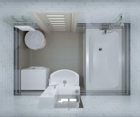 Акриловая ванна Triton Стандарт 130x70 см, пристенная, белая, на ножках