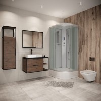 Душевая кабина Niagara Classic NG-3302-14P 100х100 см, с пультом управления и FM-радио