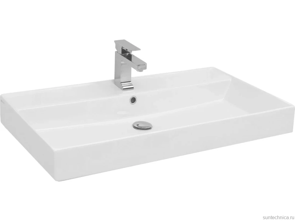 Мебель для ванной комнаты Aquanet Nova Lite 60 напольная, дуб рошелье, 3 ящика