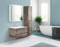 Зеркало-шкаф BelBagno Marino SPC-MAR-800/800-2A-LED-TCH, с подсветкой