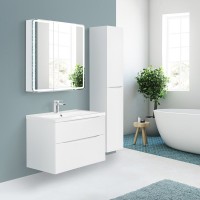 Зеркало-шкаф BelBagno Marino SPC-MAR-800/800-2A-LED-TCH, с подсветкой