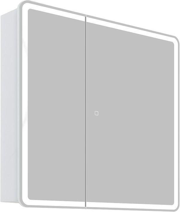 Зеркало-шкаф BelBagno Marino SPC-MAR-800/800-2A-LED-TCH, с подсветкой