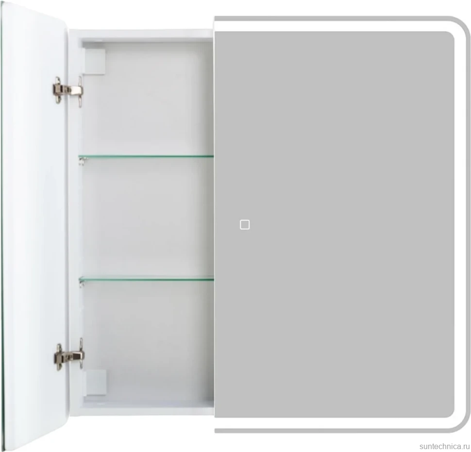 Зеркало-шкаф BelBagno Marino SPC-MAR-800/800-2A-LED-TCH, с подсветкой