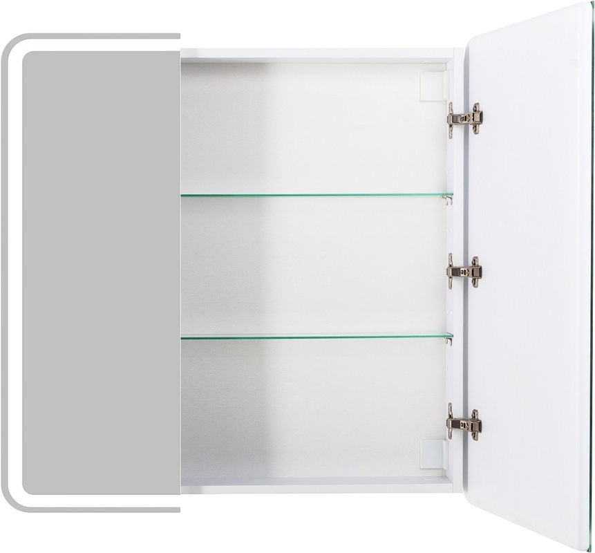 Зеркало-шкаф BelBagno Marino SPC-MAR-800/800-2A-LED-TCH, с подсветкой