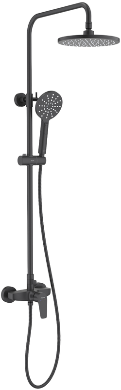Душевая стойка AQUATEK Бетта AQ2160MB матовая черная