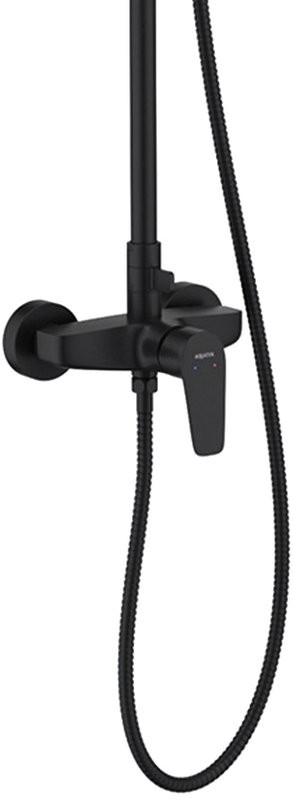 Душевая стойка AQUATEK Бетта AQ2160MB матовая черная