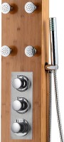 Душевая панель beWash BV6TMSP3024 с термостатическим смесителем, бамбук
