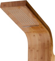 Душевая панель beWash BV6TMSP3024 с термостатическим смесителем, бамбук