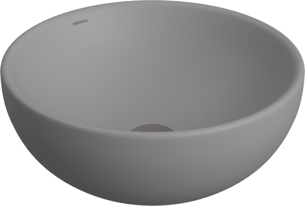 Накладная раковина Berges Mascon 45 матовая серая