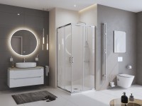 Поддон для душа BelBagno Uno A 90х90, белый, с сифоном